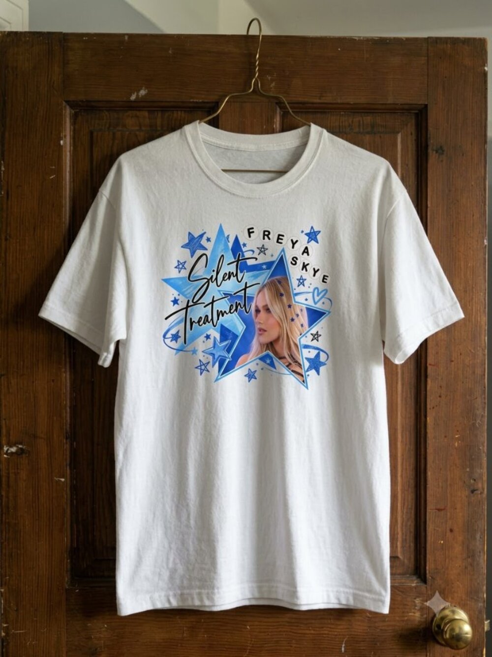 Freya Skye Silent Treatment Graphic Tee, Stars Tour 2026 Pop Star Shirt